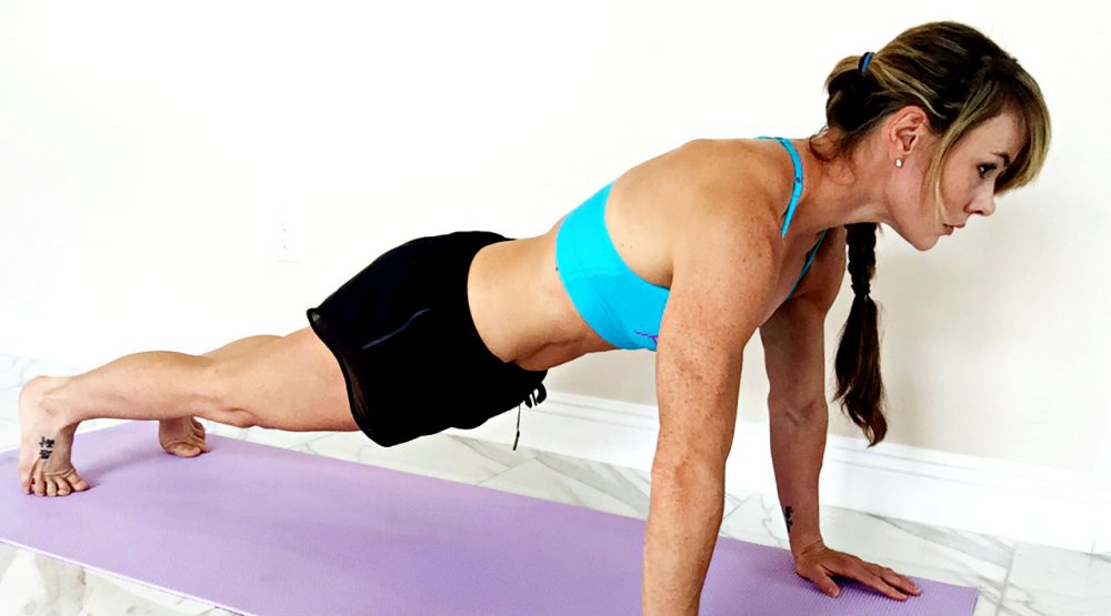 7 Core-Strengthening Push Up Progressions for Female Athletes