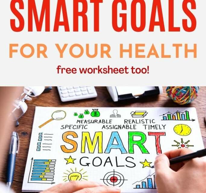 SMART Goals Worksheet For Your Health in 2022