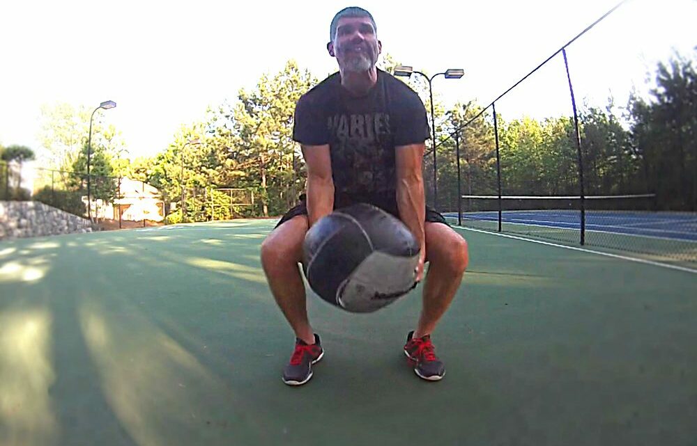 Overhead Medicine Ball Throw