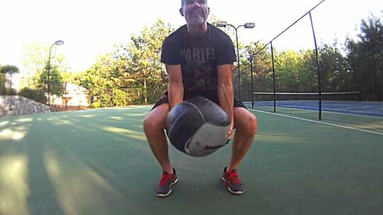 Overhead Medicine Ball Throw