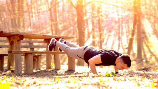 Walls, Bands, and Benches: Adaptable Workouts for Chaos, Limitation, and Variety