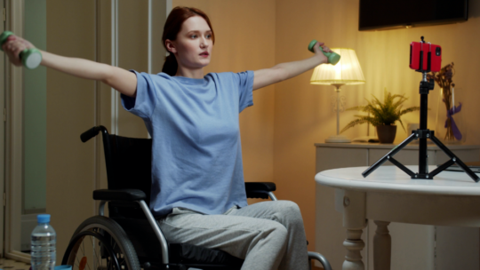 Arm and Shoulder Workouts For Wheelchair Users And Seniors