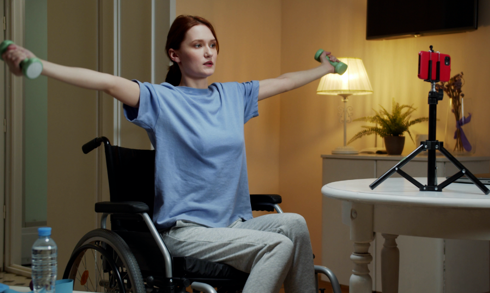 Arm and Shoulder Workouts For Wheelchair Users And Seniors